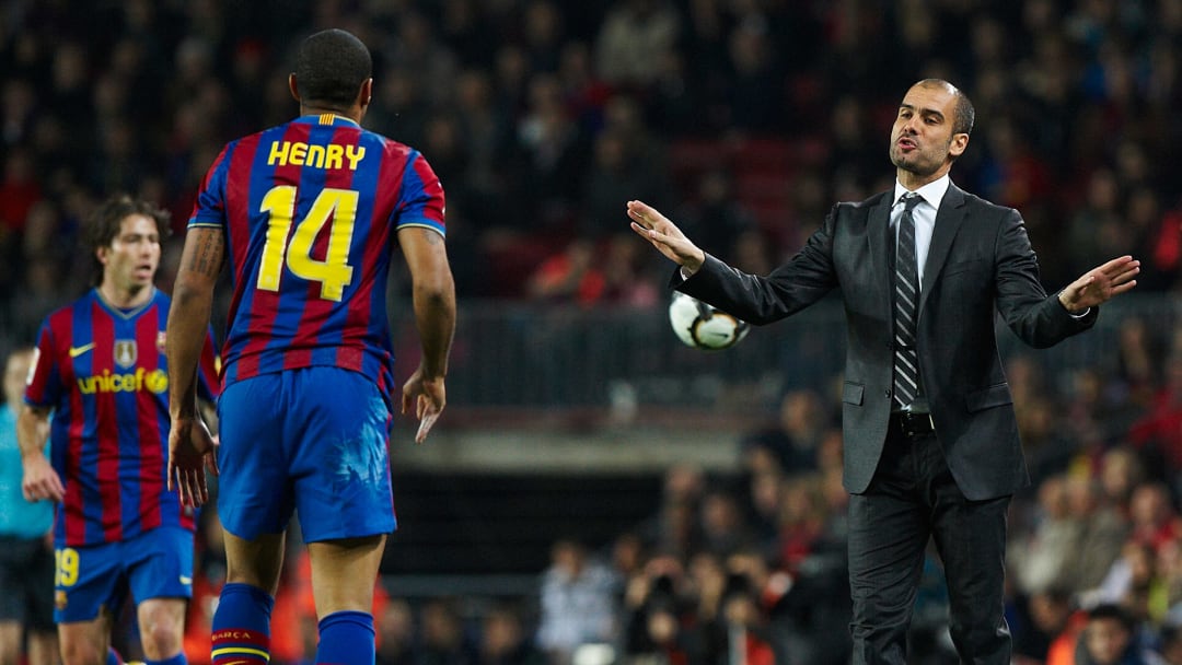 Thierry Henry se souvient de la façon dont Guardiola l’a remplacé après avoir marqué un but