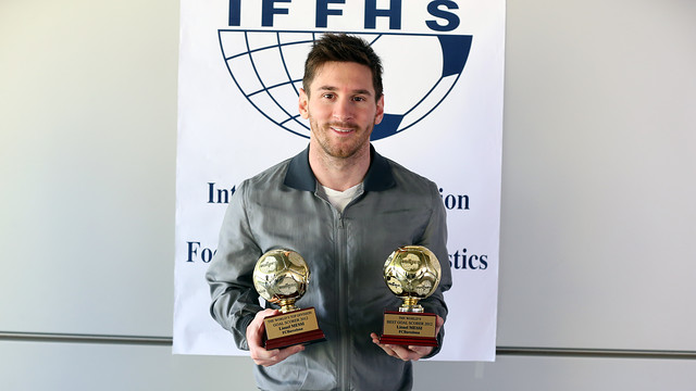Lionel Messi reçoit un nouveau prix individuel