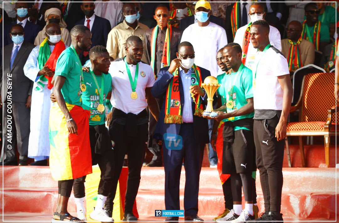 CAN 2021 : Les Lions de la Teranga sont déjà à Dakar avec leur trophée (PHOTOS)