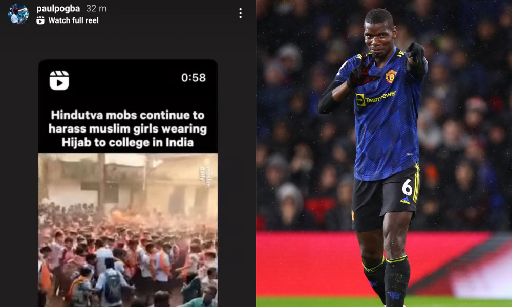 Pogba met en lumière la situation de foule religieuse en Inde à travers une story Instagram