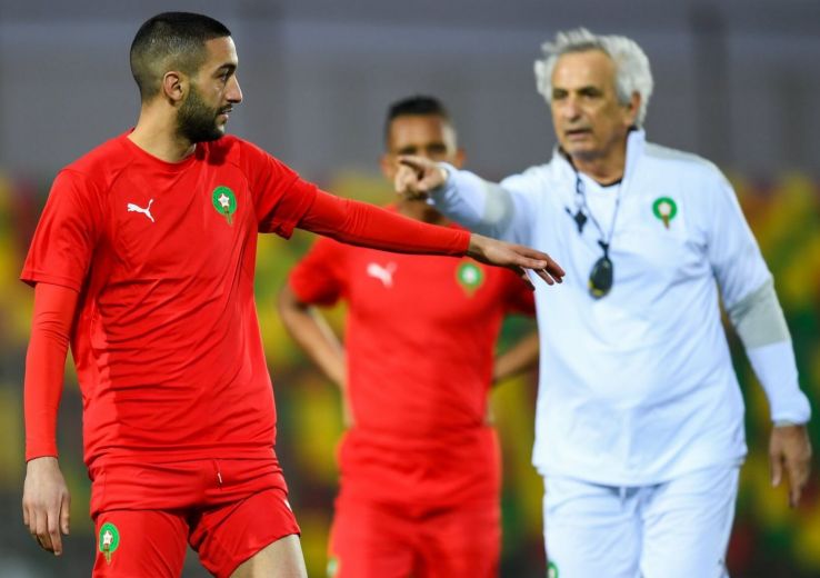 Maroc : Vahid Halilhodzic a retourné a retourné sa veste pour Ziyech