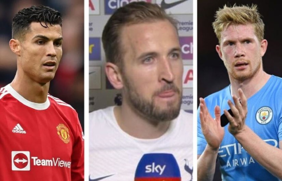 Harry Kane zappe CR7, De Bruyne et nomme les 5 meilleurs joueurs de la Premier League