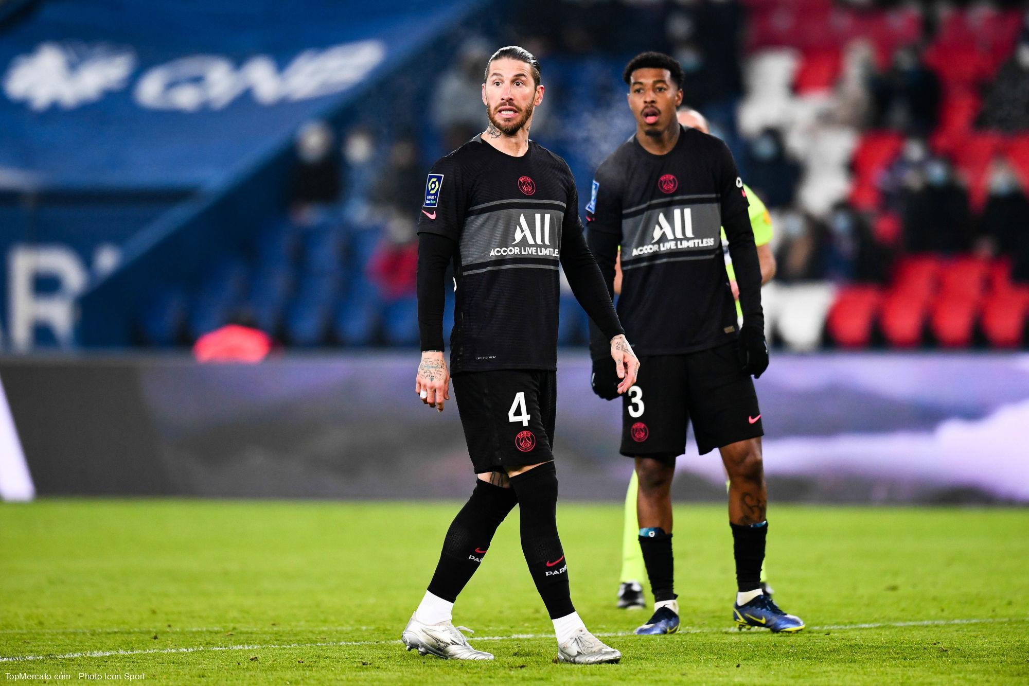 Presnel Kimpembe Sergio Ramos PSG