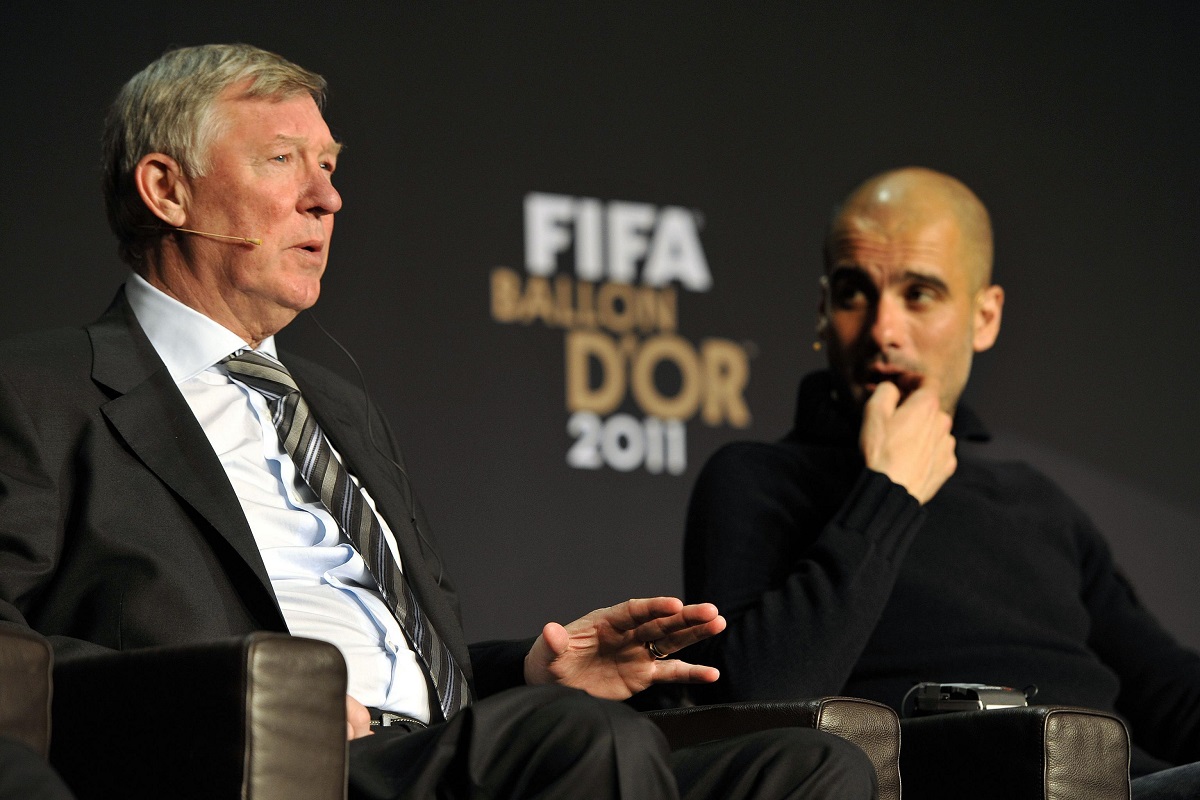 Sir ALex Ferguson Pep Guardiola