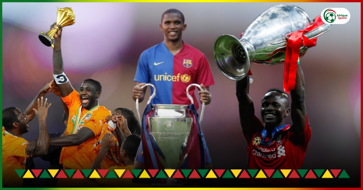 Eto’o, Mané : Ces africains qui ont gagné la CAN et la ligue des champions