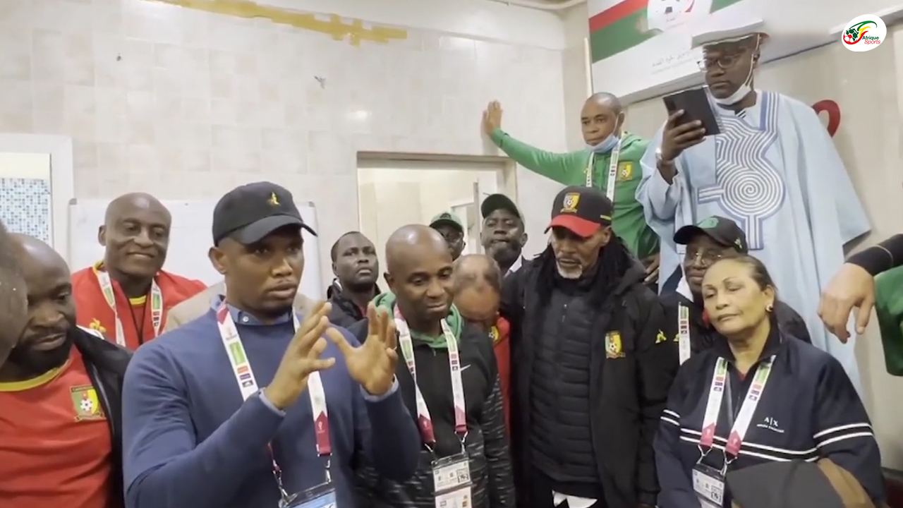 Le message poignant de Eto’o dans les vestiaires après la qualification du Cameroun
