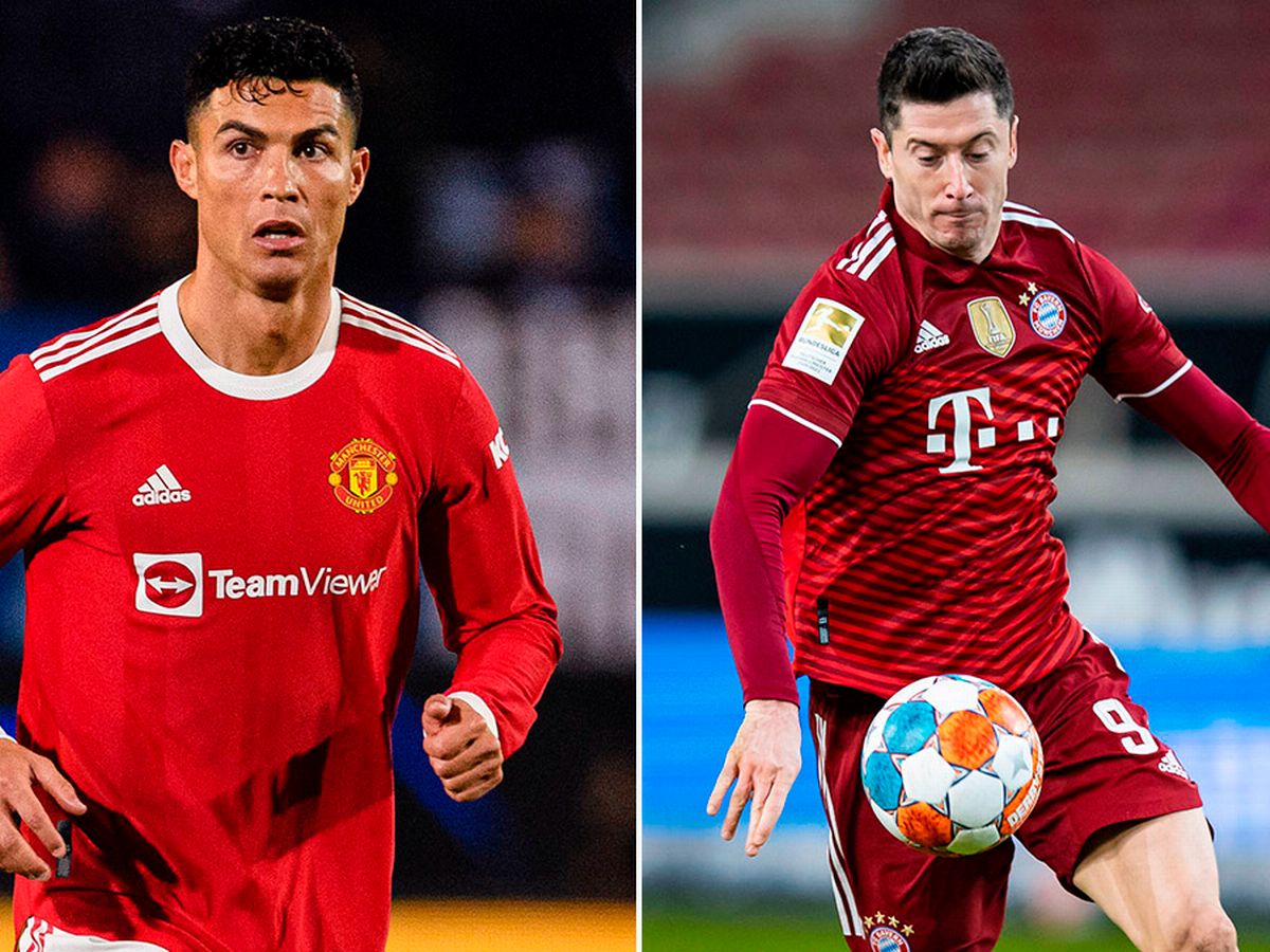 0 Robert Lewandowski and Cristiano Ronaldo