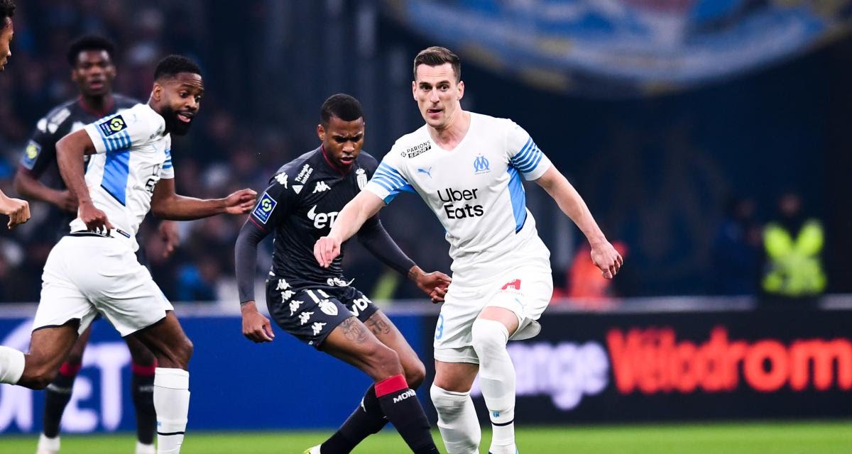 Ligue 1 : L’OM cède sur sa pelouse face à Monaco