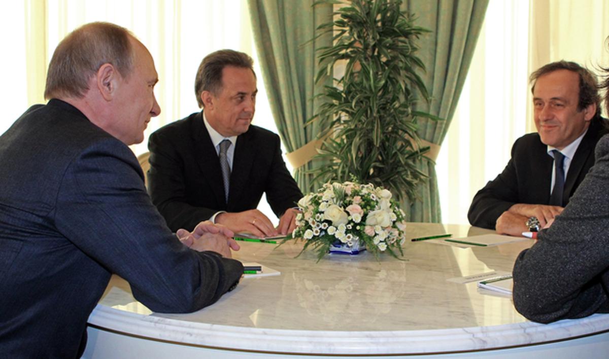 Platini envoie un message ferme à Vladimir Poutine
