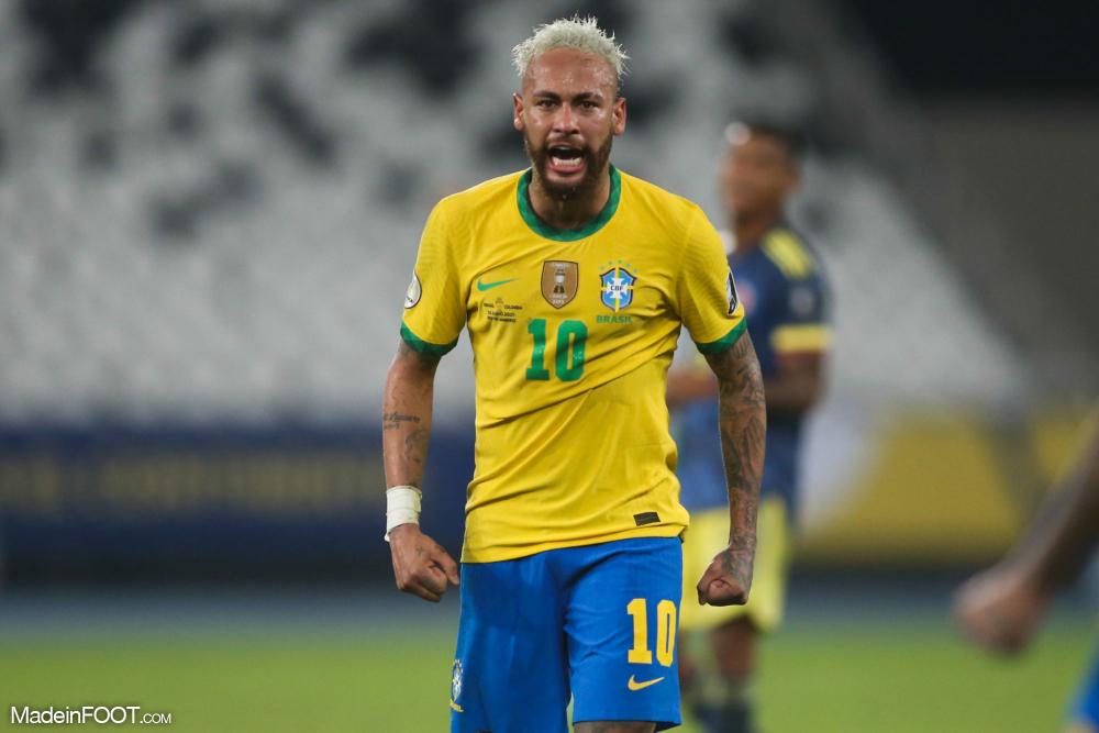 Brésil-Chili  : Neymar suspendu après un geste d’humeur