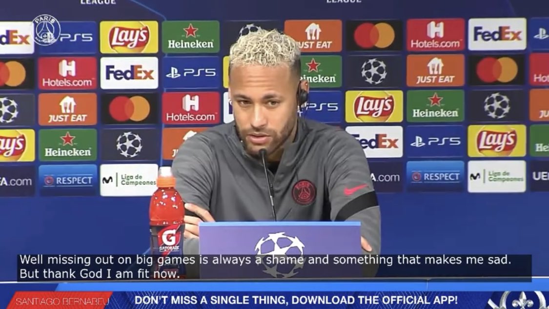 « Je ne suis pas d’accord avec vous », Neymar s’agace en conférence de presse