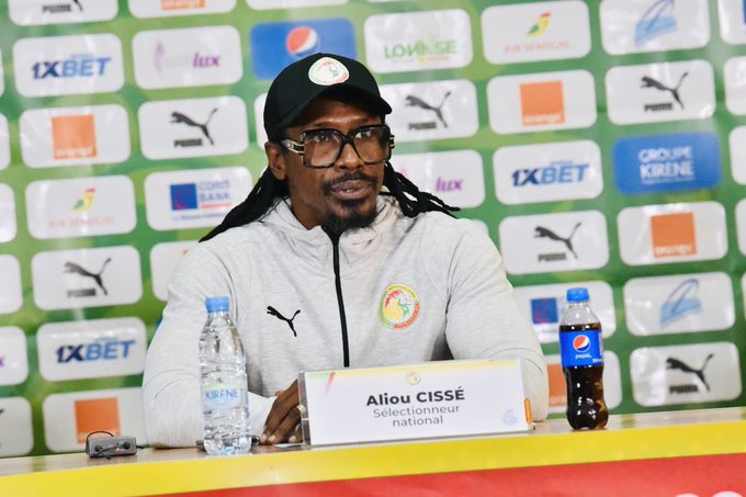 Aliou Cisse conf