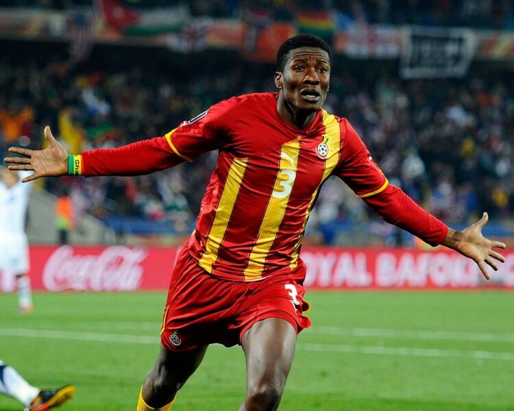 1- Asamoah Gyan (Ghana)