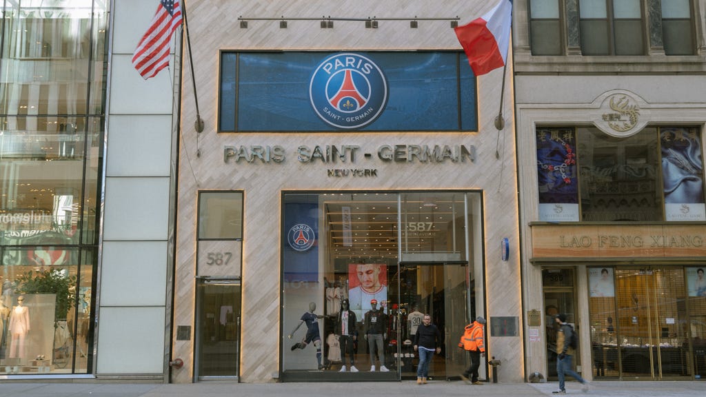 Divers: le PSG ouvre une boutique en plein cœur de New York