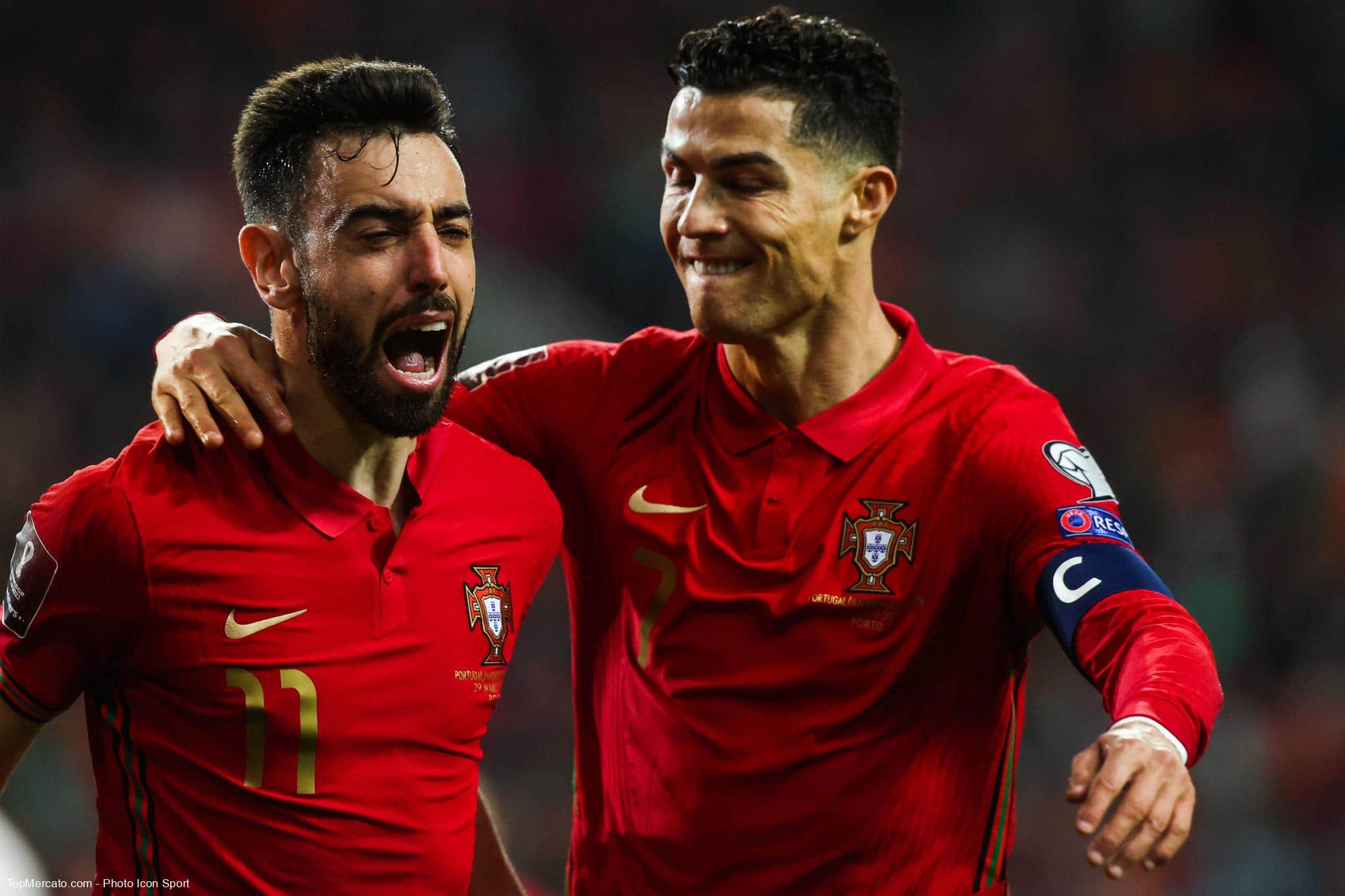 Bruno Fernandes Cristiano Ronaldo Portugal