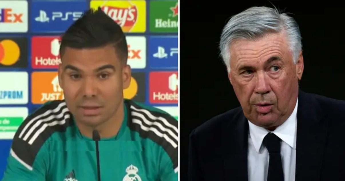 Casemiro nomme ce qu’il y a de mieux chez Ancelotti
