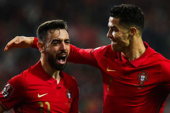 Aidé par Ronaldo, Bruno Fernandes envoie le Portugal au Qatar