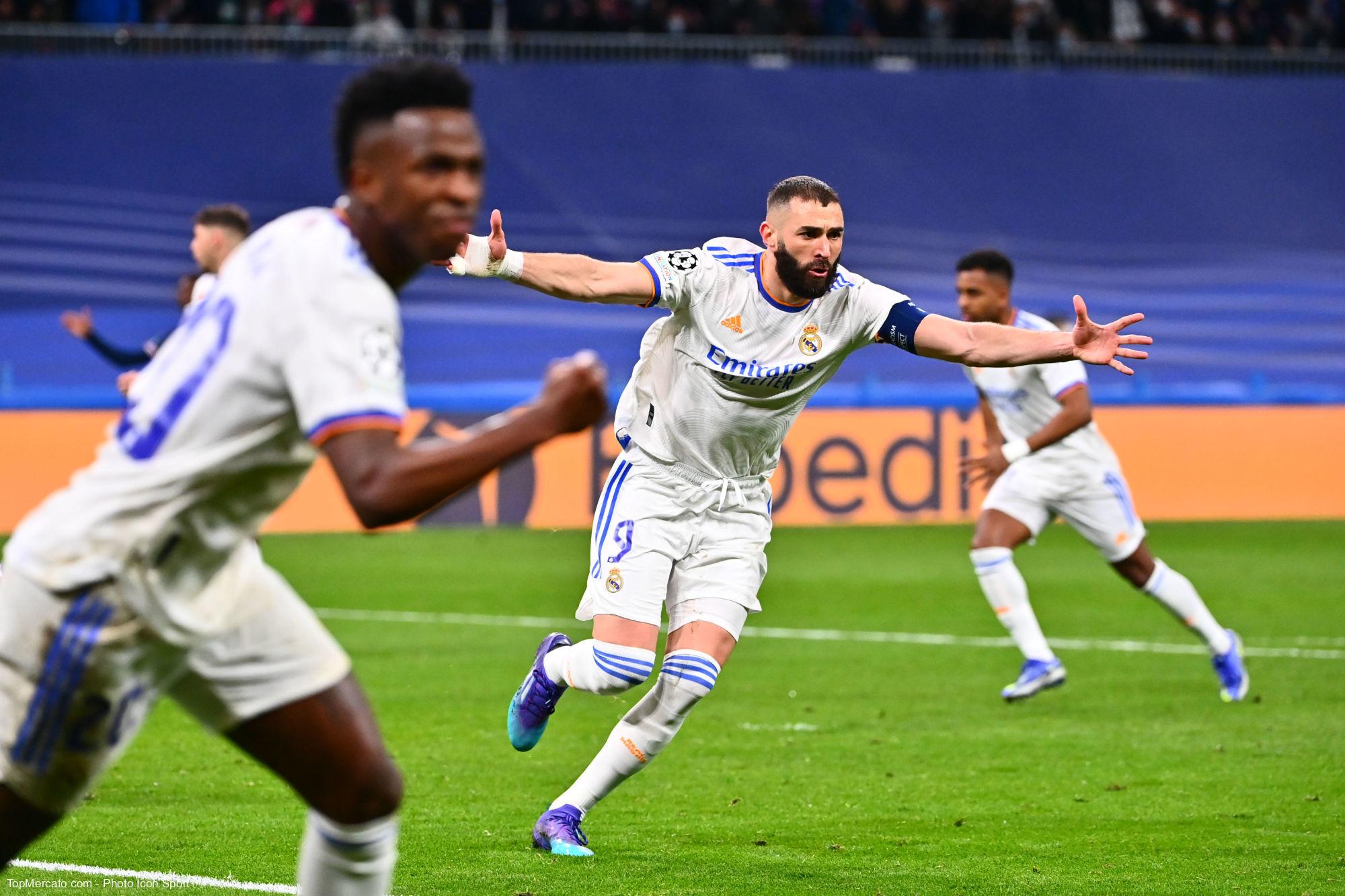 Karim Benzema match Real Madrid PSG