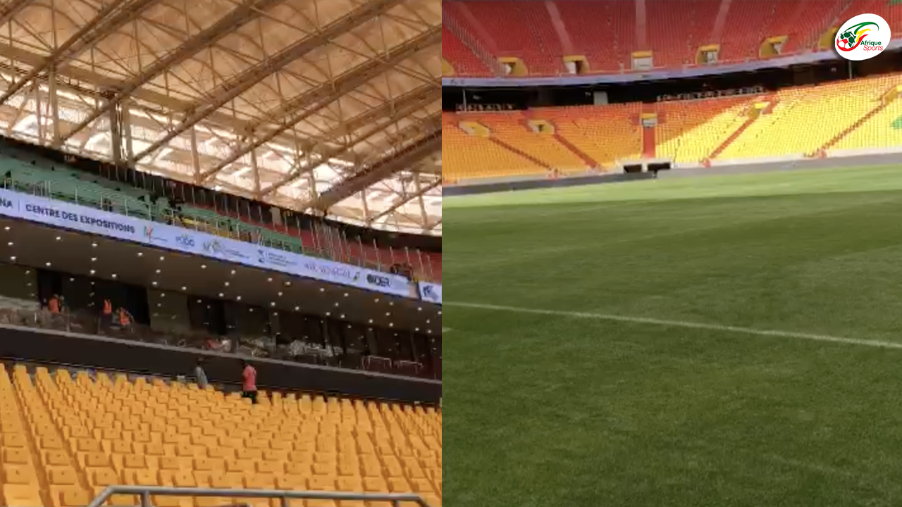 Images exclusives du stade du Sénégal qui va accueillir le match face à Egypte !
