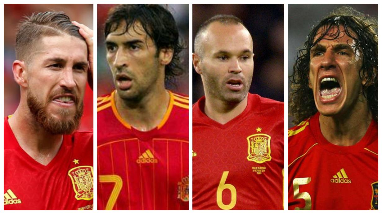 Xavi 2è, Puyol 8è, voici les 10 meilleurs joueurs Espagnol de tous les temps