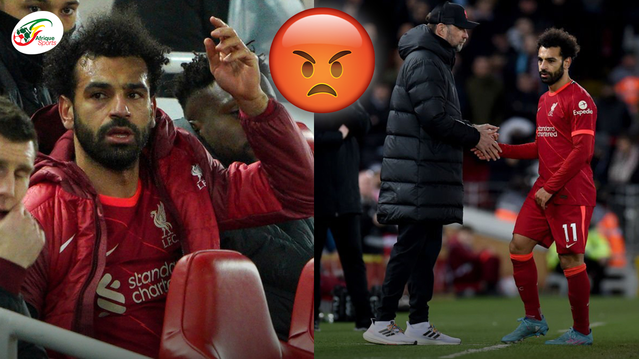 Mohamed Salah en colère après son remplacement face à West Ham !