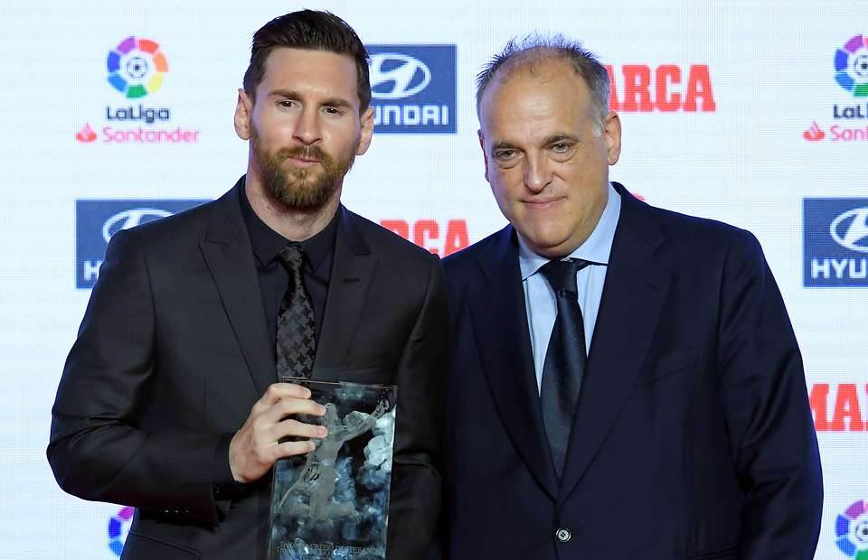« Si je pouvais voir le revenir en Espagne, j’en serais ravi », Tebas change sa veste pour Messi