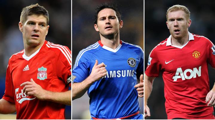 Comparaison de Gerrard, Lampard et Paul Scholes en fonction de leurs votes pour le Ballon d’Or en carrière