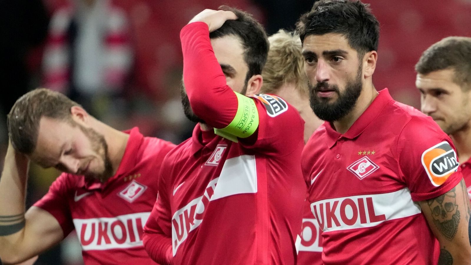 La réaction du Spartak Moscou après son exclusion en Ligue Europa