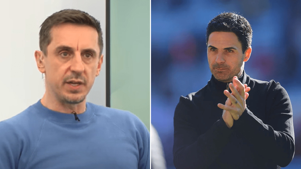 Gary Neville : Arteta pourrait quitter Arsenal avant la saison prochaine