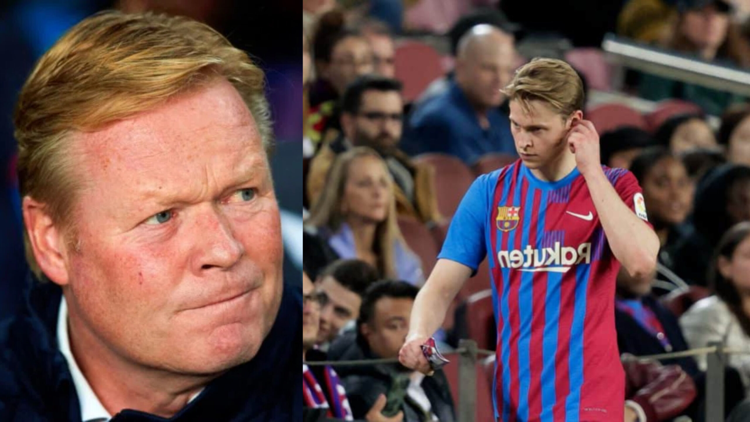 « C’est un grand joueur, mais…», l’honnête confidence de Ronald Koeman sur l’avenir de Frenkie de Jong