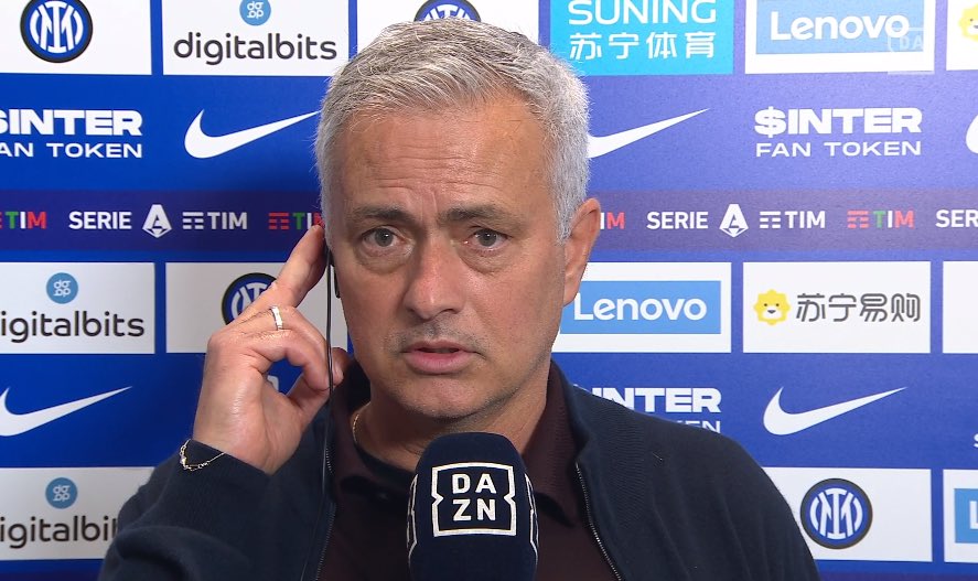« J’aimerais qu’il gagne la Serie A », Mourinho tranche entre l’Inter, le Milan et Naples
