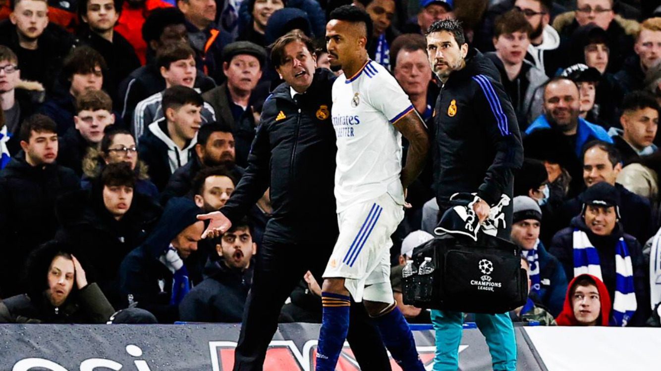 Real Madrid : Des nouvelles d’Eder Militão sorti sur blessure face à Chelsea