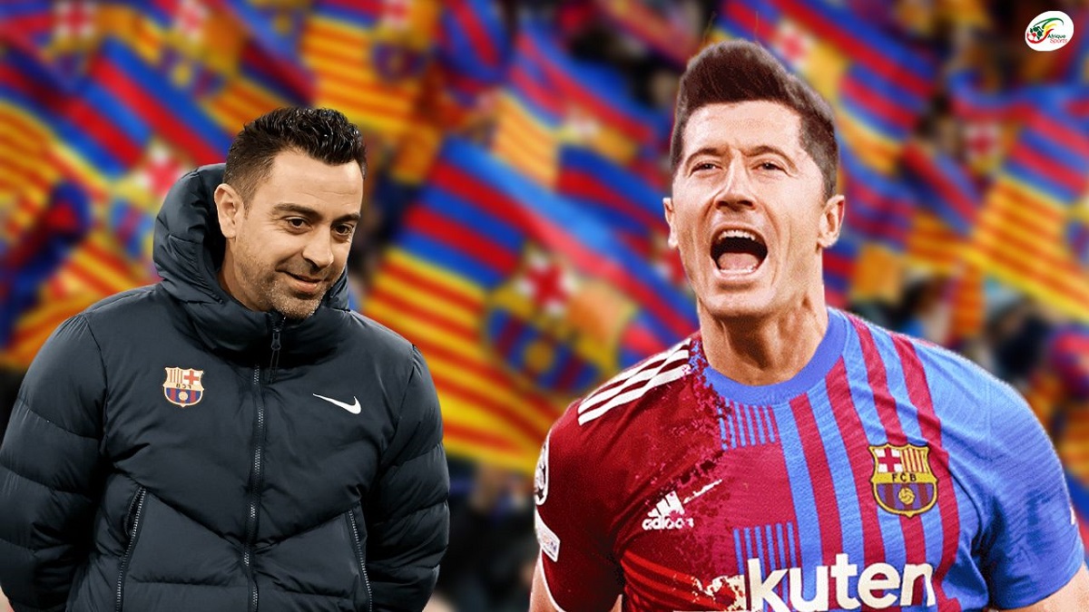 Barca Xavi Lewandowski