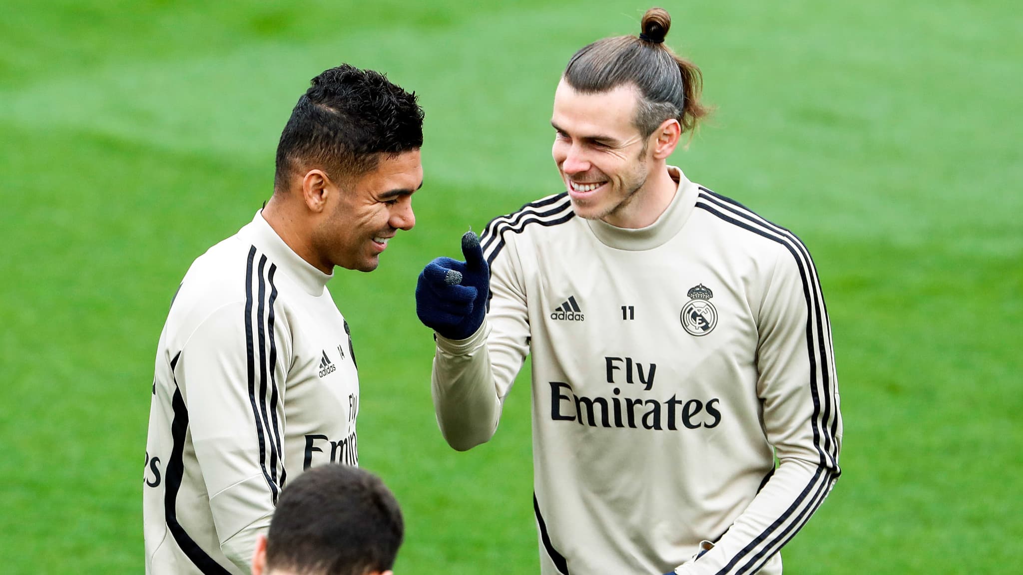 Casemiro et Gareth Bale 1391132