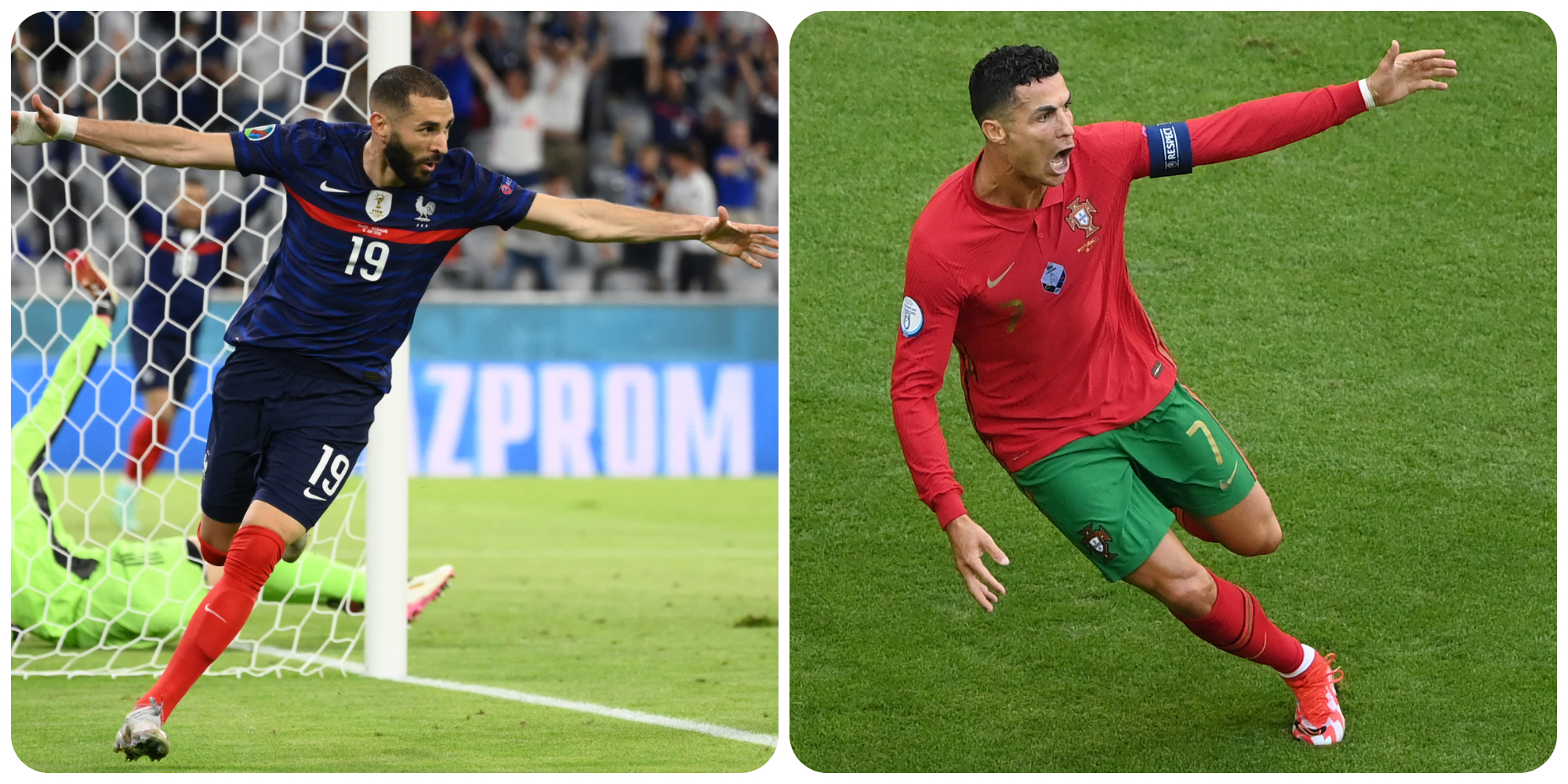 Euro Benzema Ronaldo retrouvailles attendues pour France Portugal