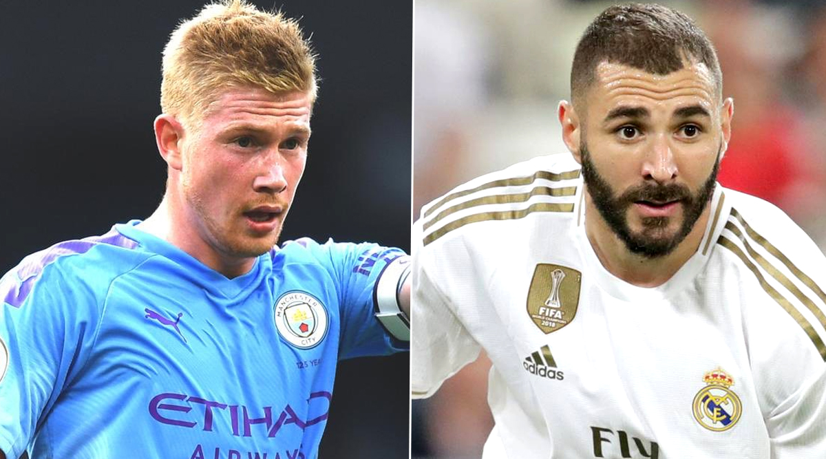 Kevin de Bruyne and Karin Benzema