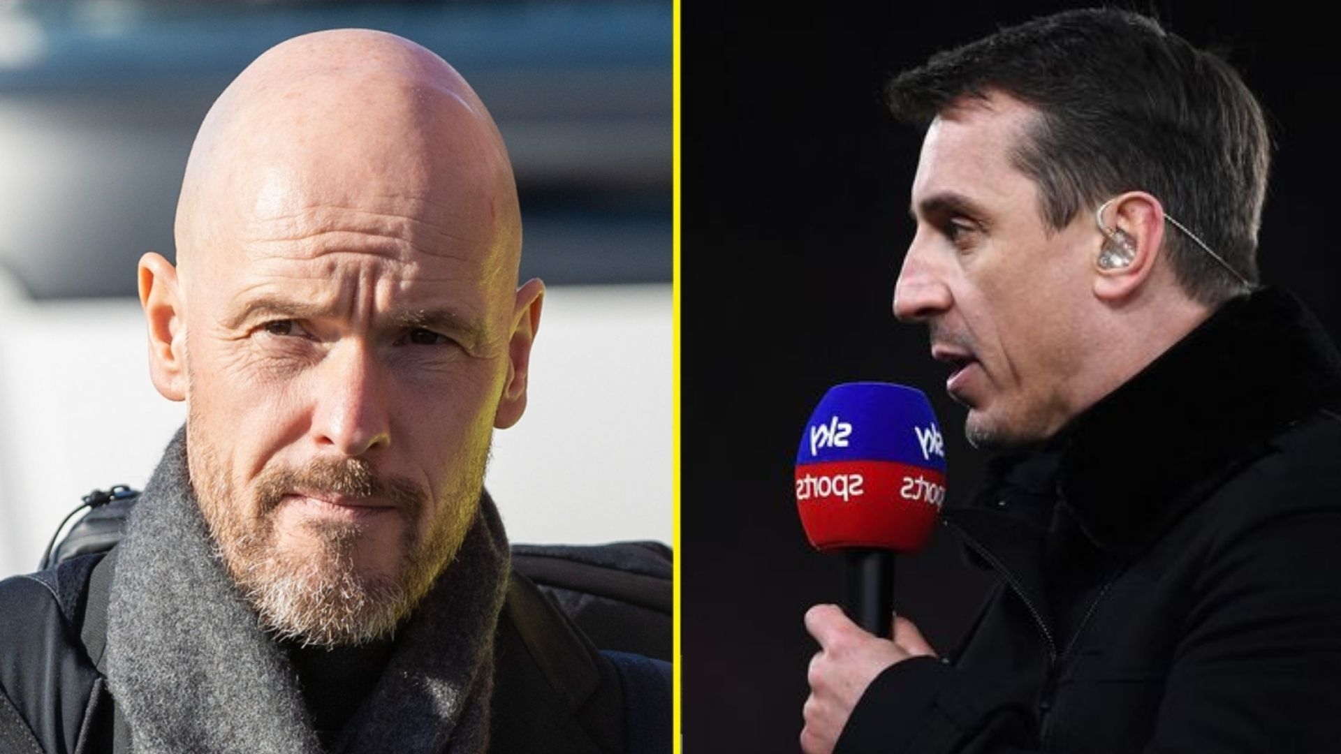 Gary Neville : La vraie raison pour laquelle Ten Hag a été nommé manager de Man Utd devant Pochettino