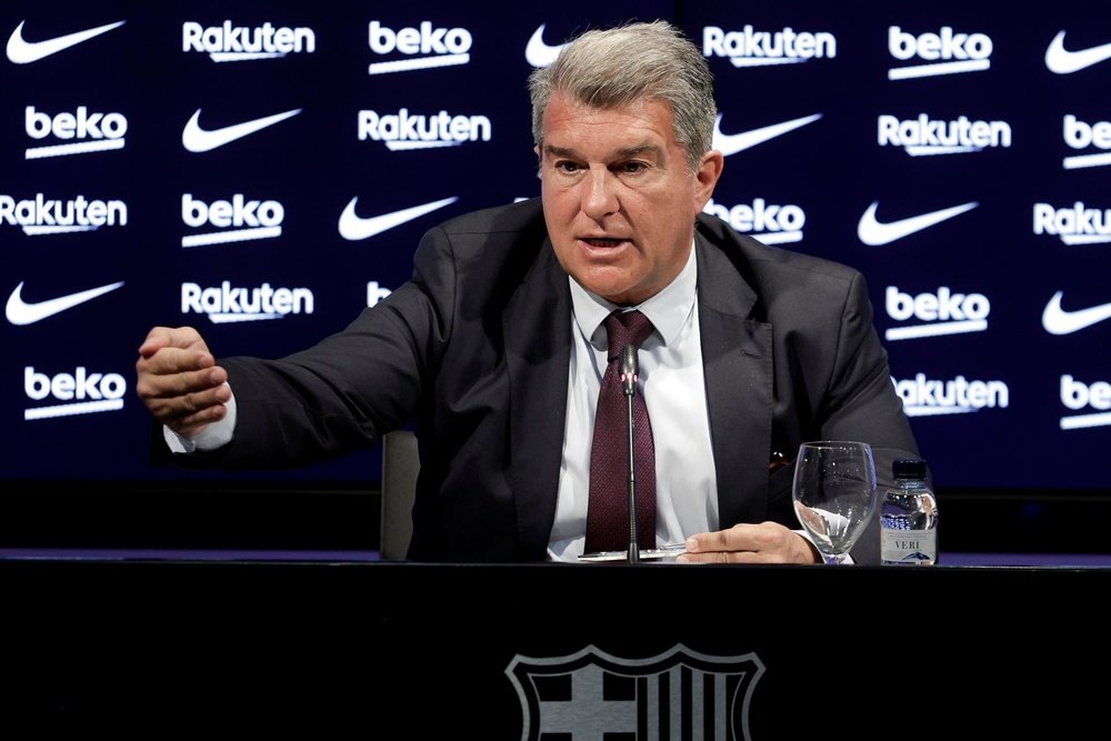 Barça-Frankfurt: Ce n’était pas le club ni les supporters, Laporta révèle comment les allemands ont eu les billets