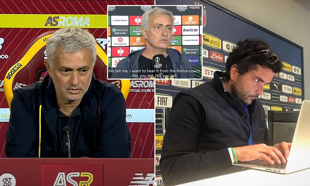 « Devant moi, tu te chies dessus », Mourinho détruit un journaliste en conférence de presse