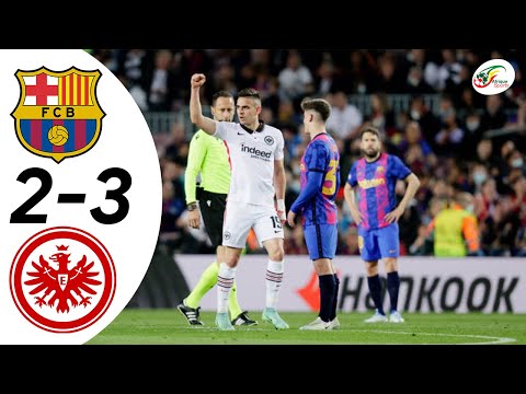 Le Barça de Xavi humilié et éliminé au Camp Nou par Francfort en quart de finale d’Europa League