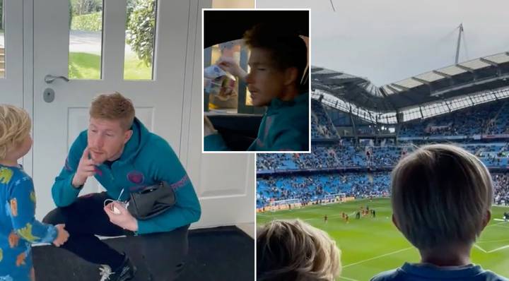 Kevin De Bruyne poste une vidéo sur TikTok et les fans l’adorent