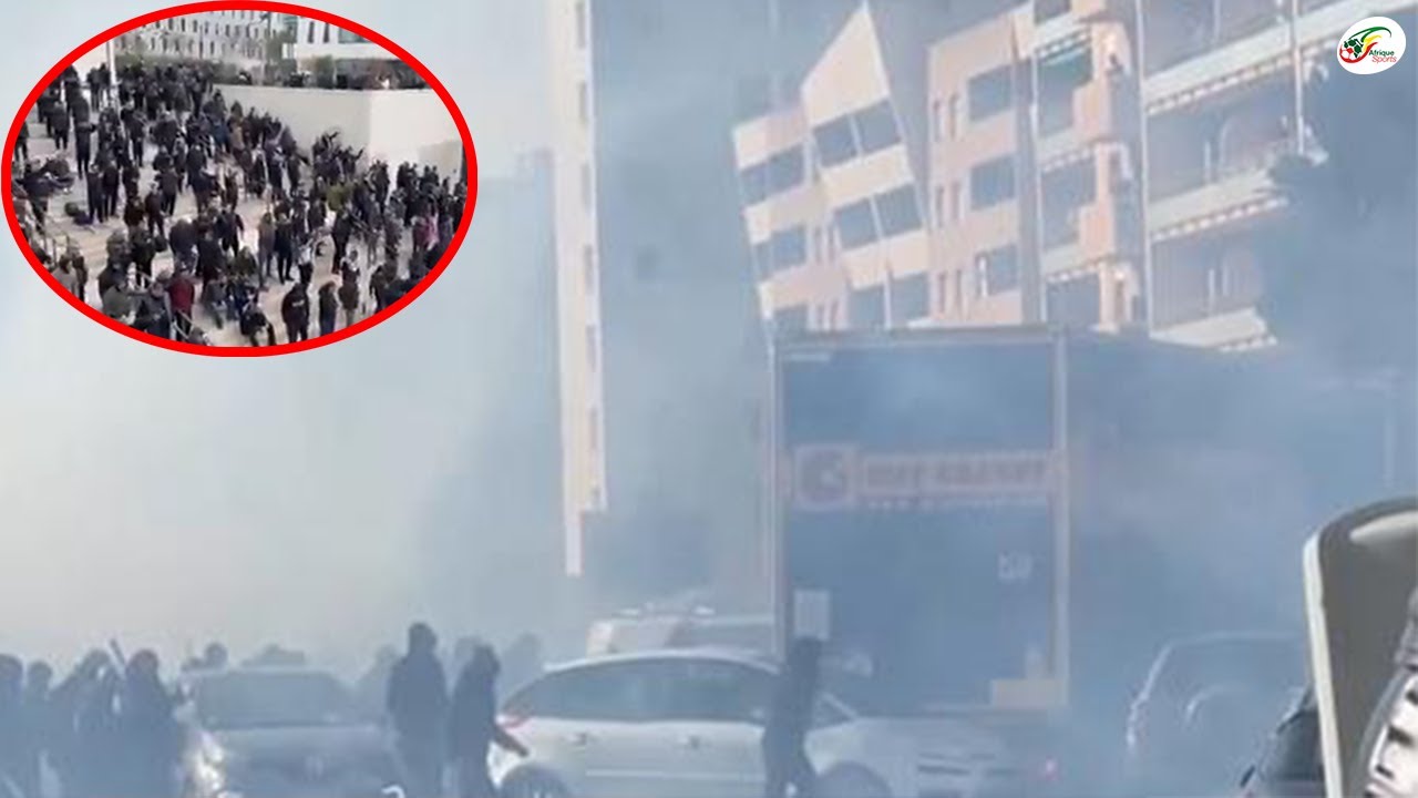 OM – PAOK: Les images de la bagarre entre supporters marseillais etgrecs avant la rencontre !