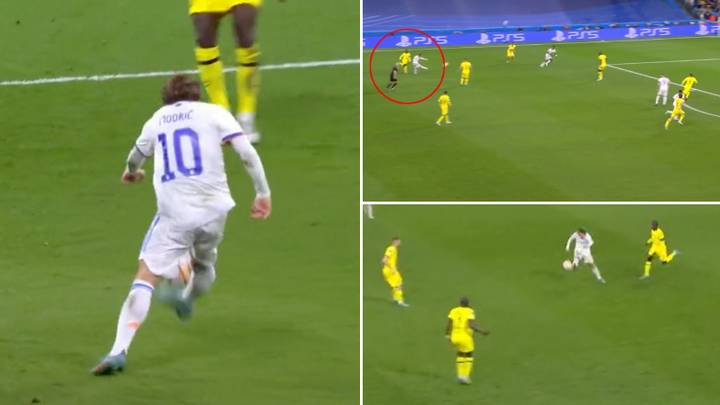 Quand la passe de Luka Modric fait perdre le contrôle à Rio Ferdinand en plein match