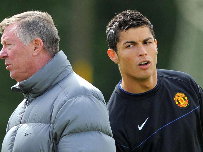 sir alex ferguson and cristiano ronaldo ztwqfi11ri8610slb6wcmj3e0