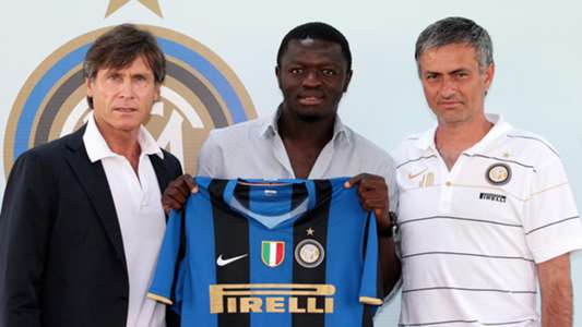 sulley muntari jose mourinho inter milan