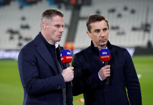 Jamie Carragher dévoile un message fou de Gary Neville au dernier match de Man City