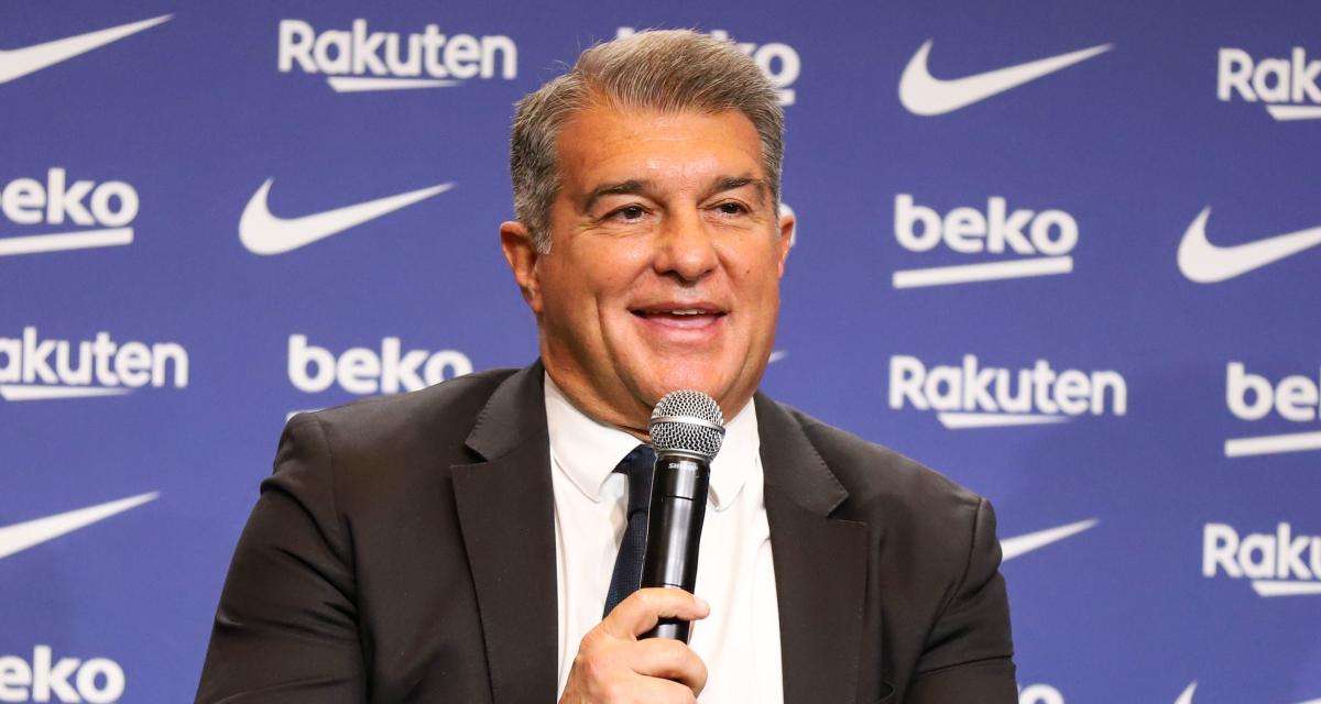 Barça: Joan Laporta évoque l’avenir de cette pépite