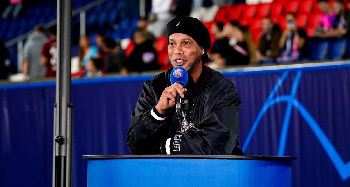 1200 L psg leipzig touch pour son retour ronaldinho voit trs grand pour paris cette saison