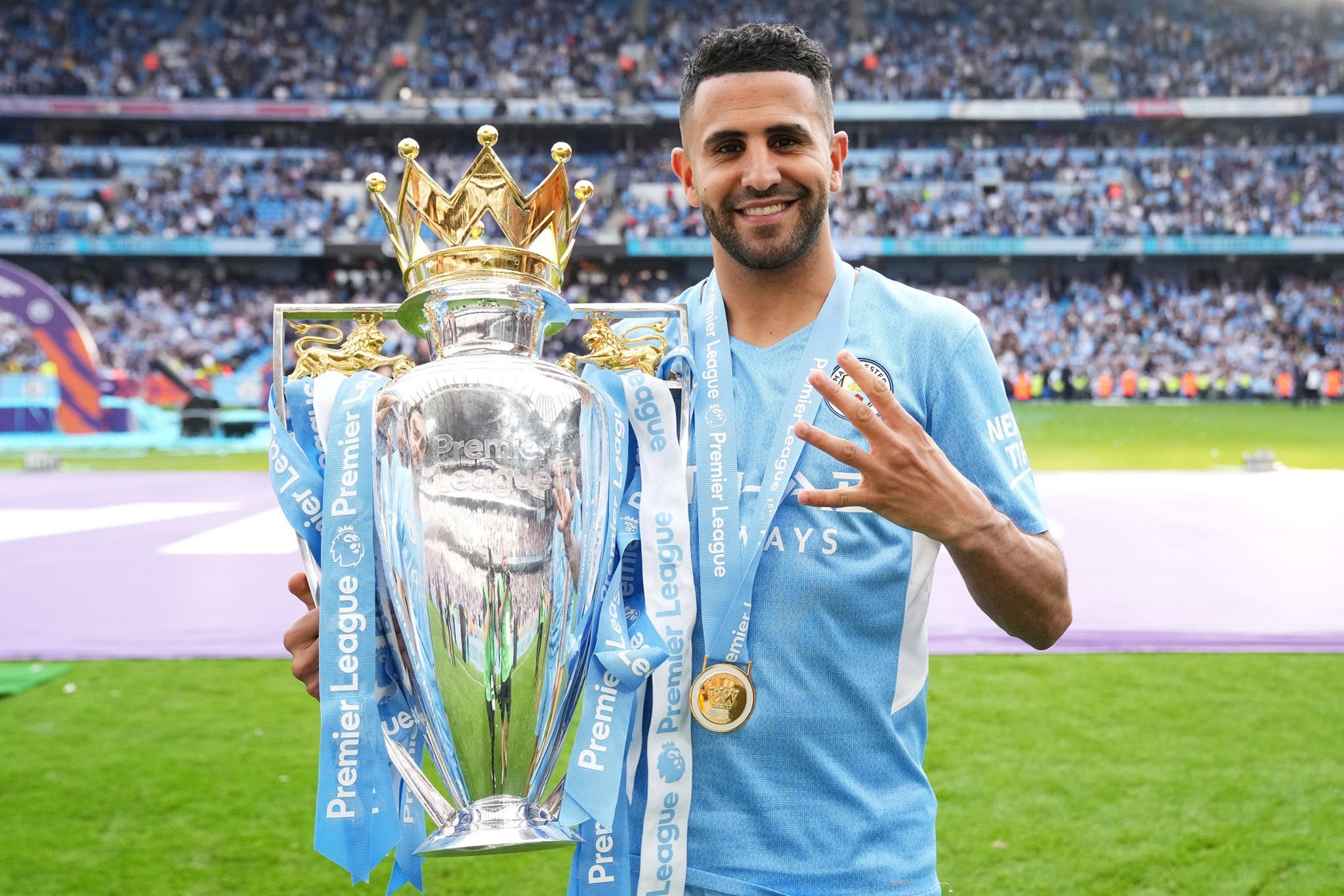 Manchester City : Riyad Mahrez égale Didier Drogba