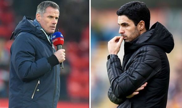 Carragher s’adresse à Mikel Arteta après la défaite d’Arsenal contre Newcastle